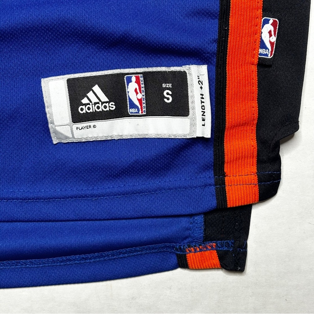 Adidas New York Knicks #7 Carmelo Anthony Blue NBA Swingman Jersey - Picture 4 of 7